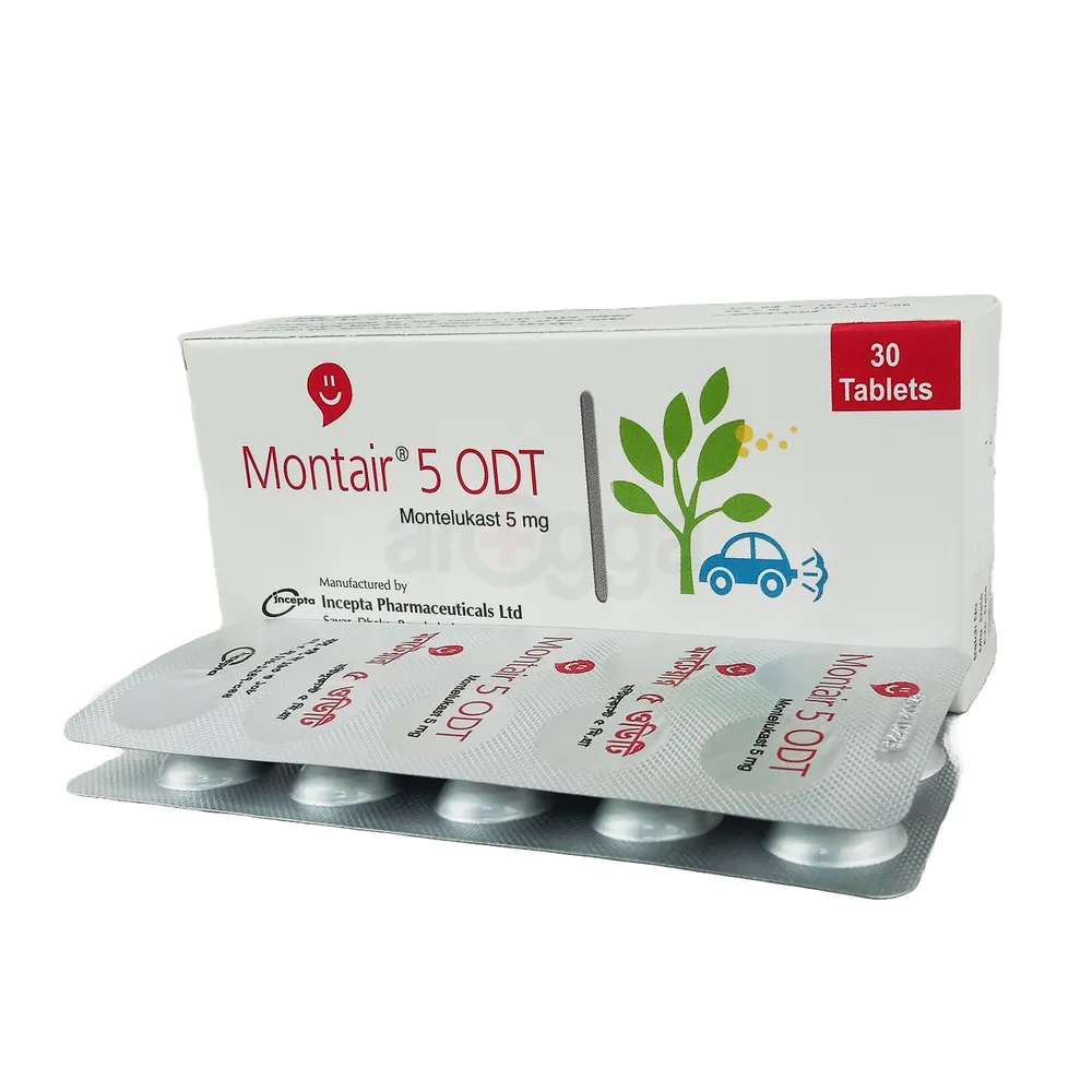 Picture of Montair 5mg ODT Tablet