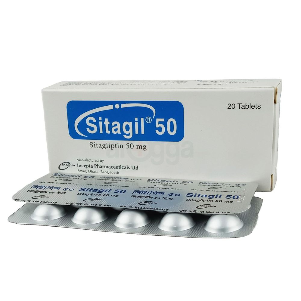 Picture of Sitagil 50mg Tablet