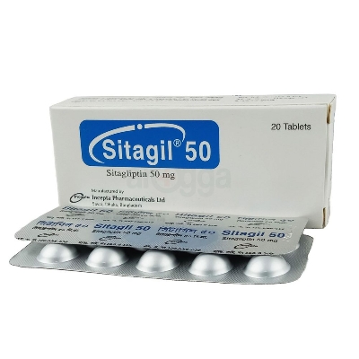 Picture of Sitagil 50mg Tablet