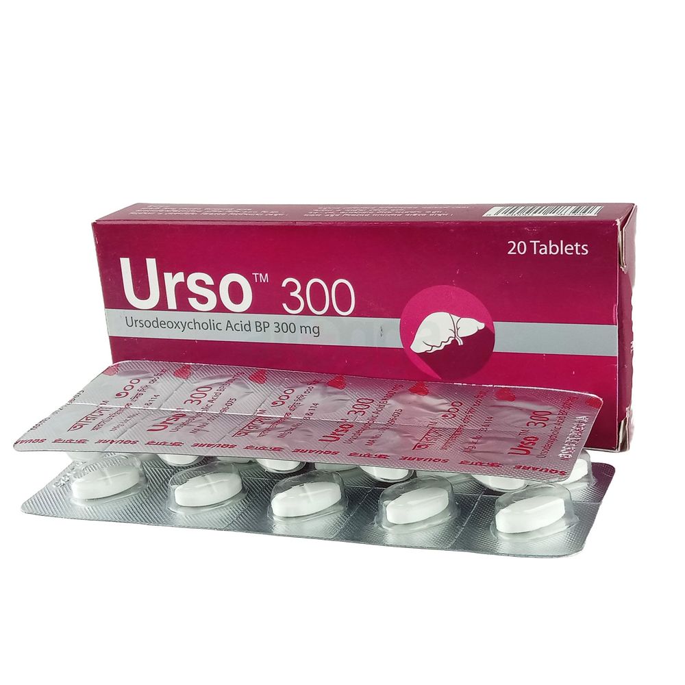 Picture of Urso 300mg Tablet