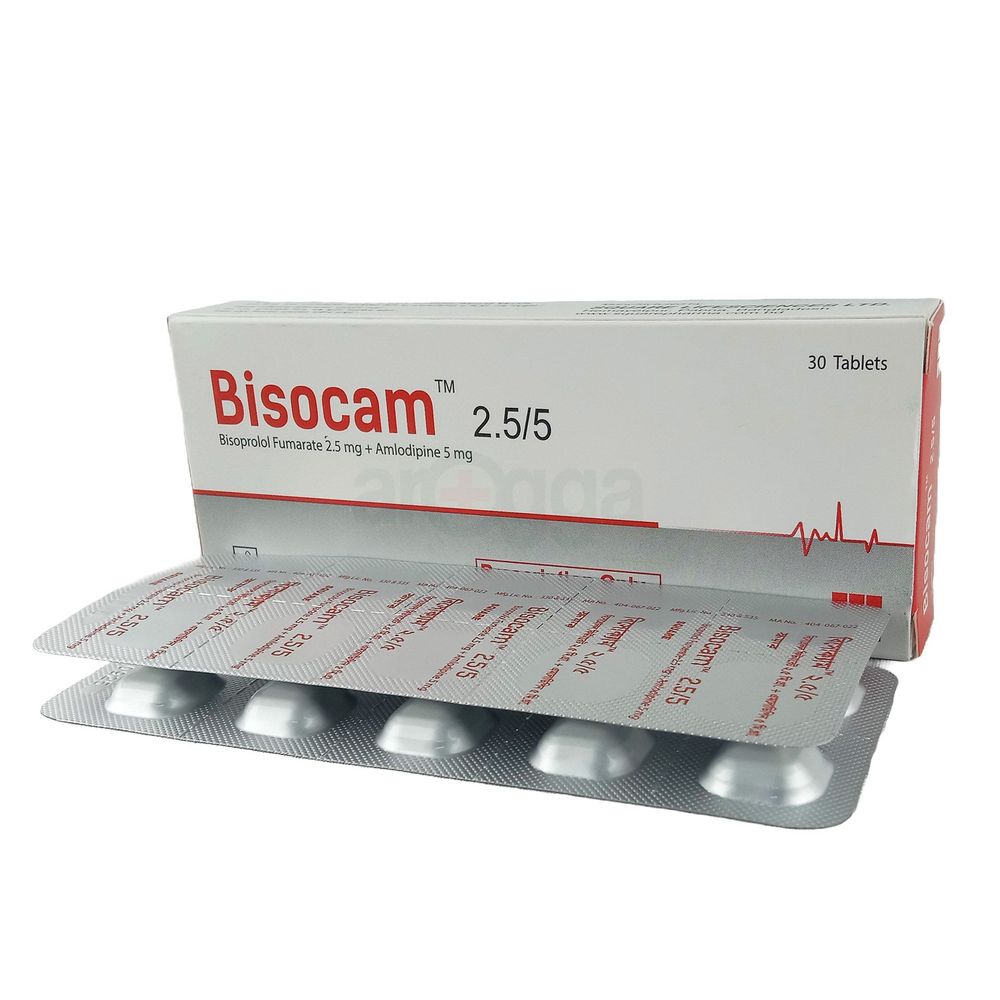 Picture of Bisocam 2.5/5mg Tablet