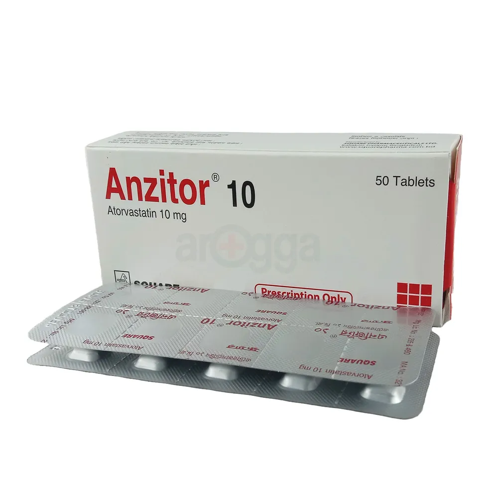 Picture of Anzitor 10mg Tablet