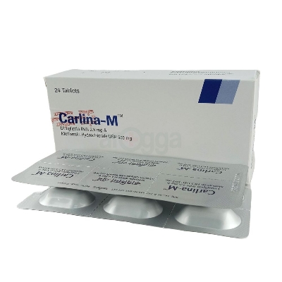 Picture of Carlina-M 2.5/500mg Tablet