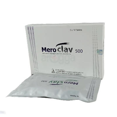 Picture of Meroclav 500mg Tablet