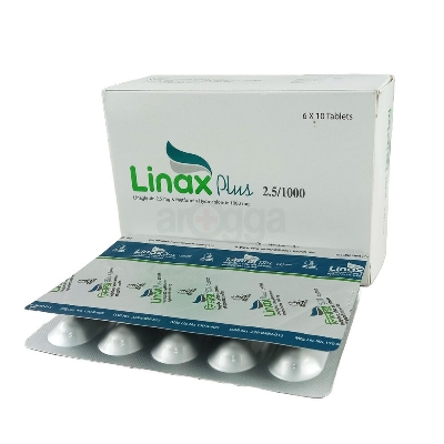 Picture of Linax Plus 2.5/1000mg Tablet