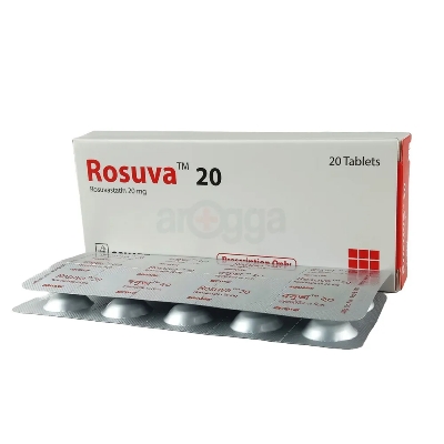 Picture of Rosuva 20mg Tablet