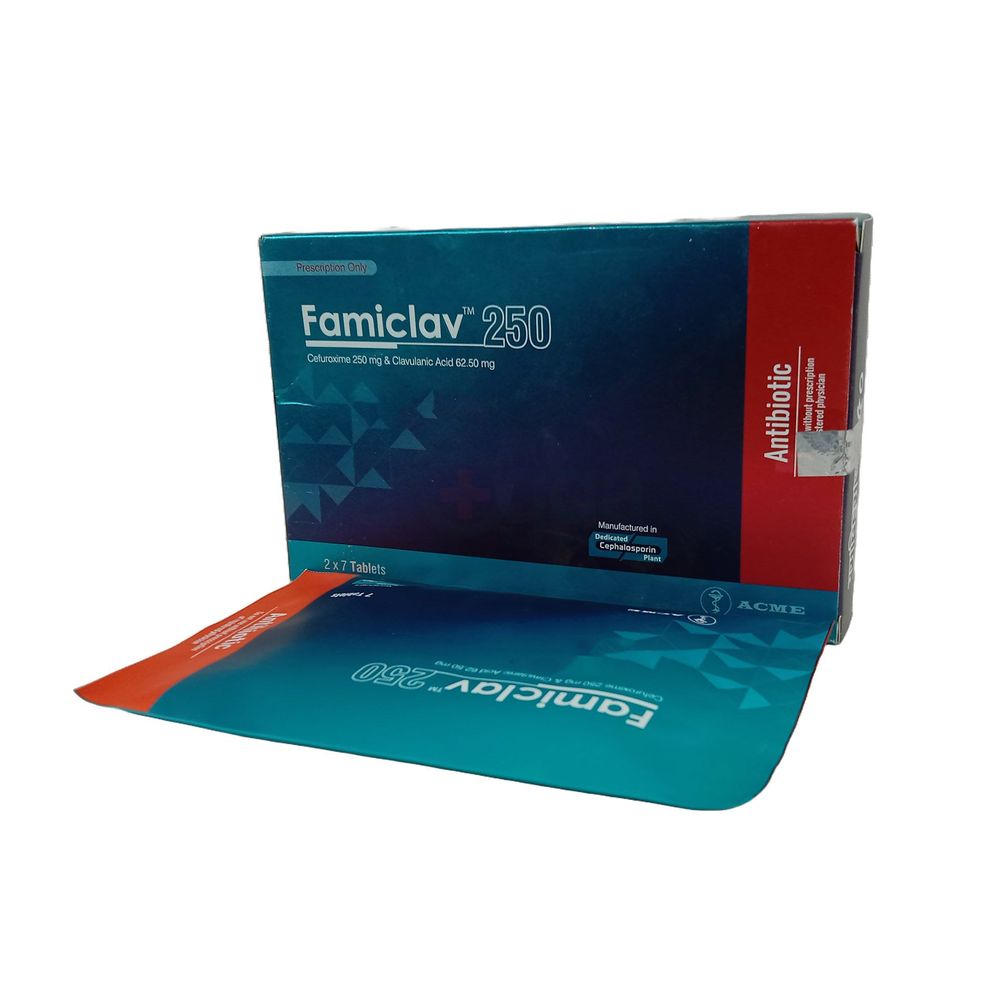 Picture of Famiclav 250mg Tablet