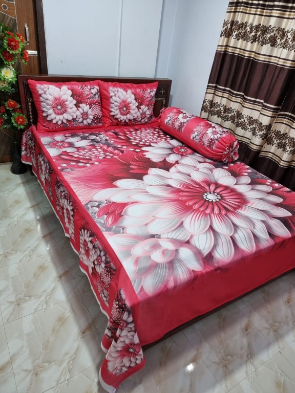Buy China Premium 3D Design Bed Sheet - MS-970 at Best Price In Bangladesh