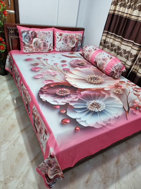 Buy China Premium 3D Design Bed Sheet - MS-970 at Best Price In Bangladesh