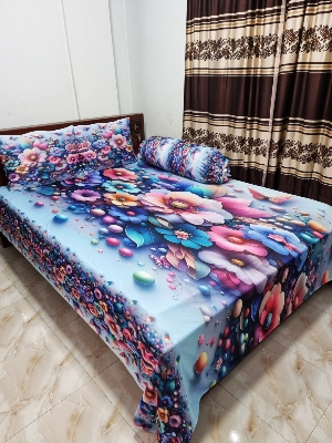 Buy China Premium 3D Design Bed Sheet - MS-970 at Best Price In Bangladesh