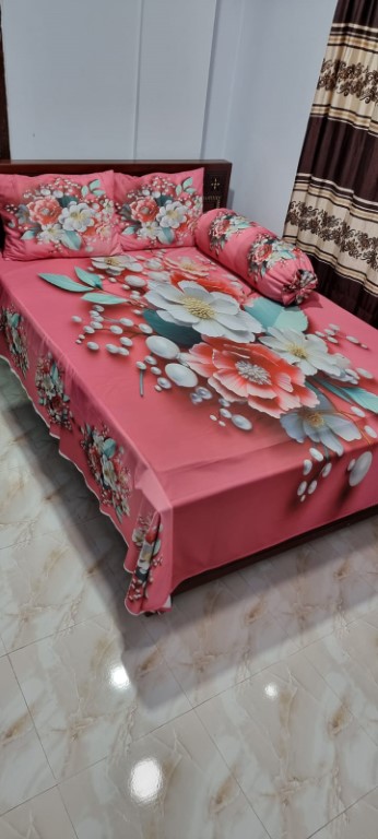 Buy China Premium 3D Design Bed Sheet - MS-970 at Best Price In Bangladesh