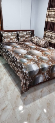 Buy China Premium 3D Design Bed Sheet - MS-970 at Best Price In Bangladesh