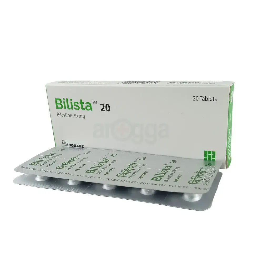 Picture of Bilista 20mg Tablet