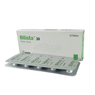 Picture of Bilista 20mg Tablet