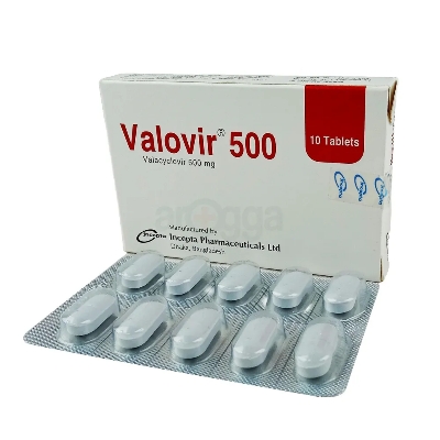 Picture of Valovir 500mg Tablet