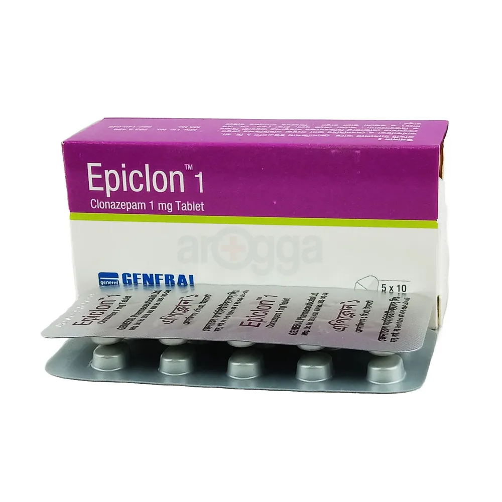 Picture of Epiclon 1mg Tablet