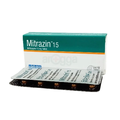 Picture of Mitrazin 15mg Tablet