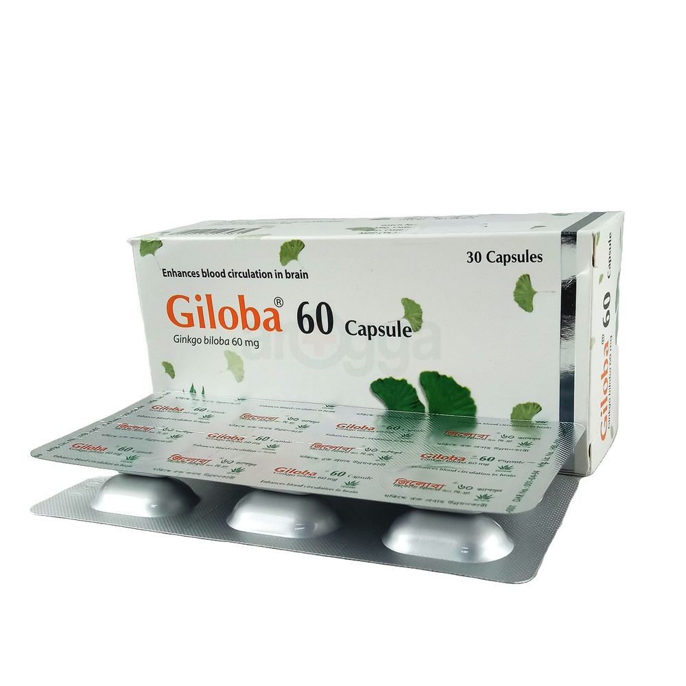 Picture of Giloba 60mg Capsule