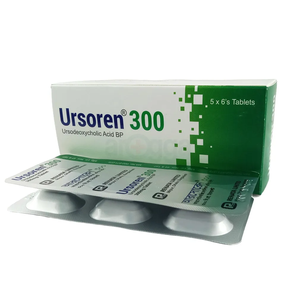 Picture of Ursoren 300mg Tablet