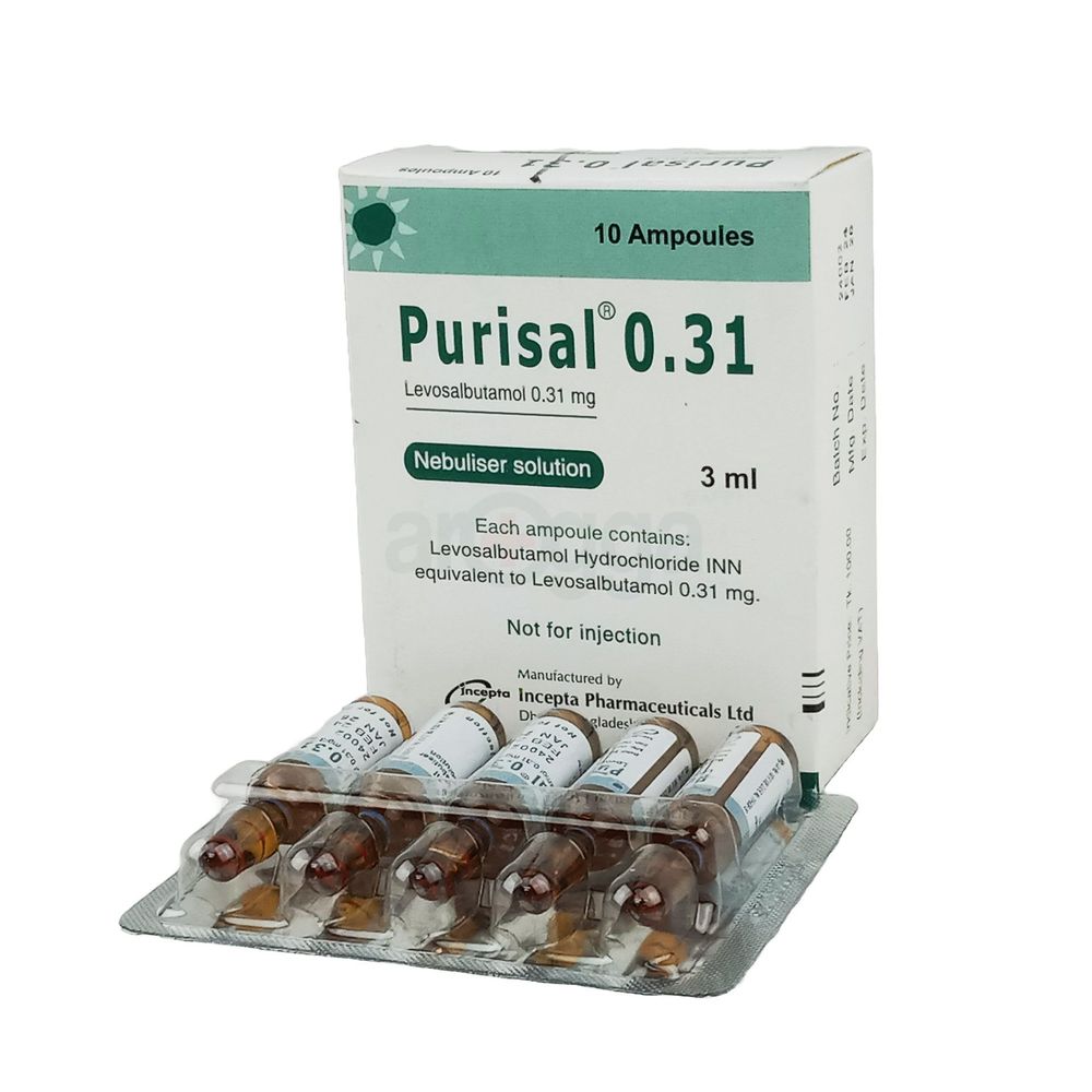 Picture of Purisal 0.31mg/3ml Neb. Sol.