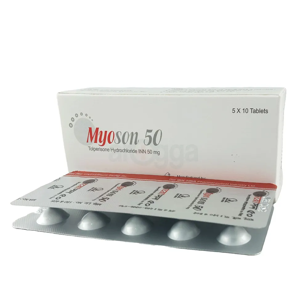 Picture of Myoson 50mg Tablet