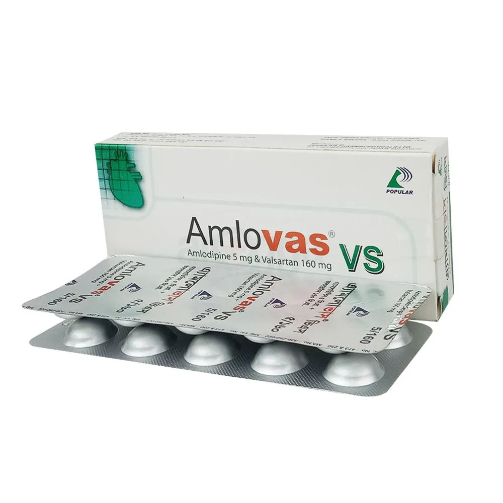 Picture of Amlovas VS 5/160mg Tablet