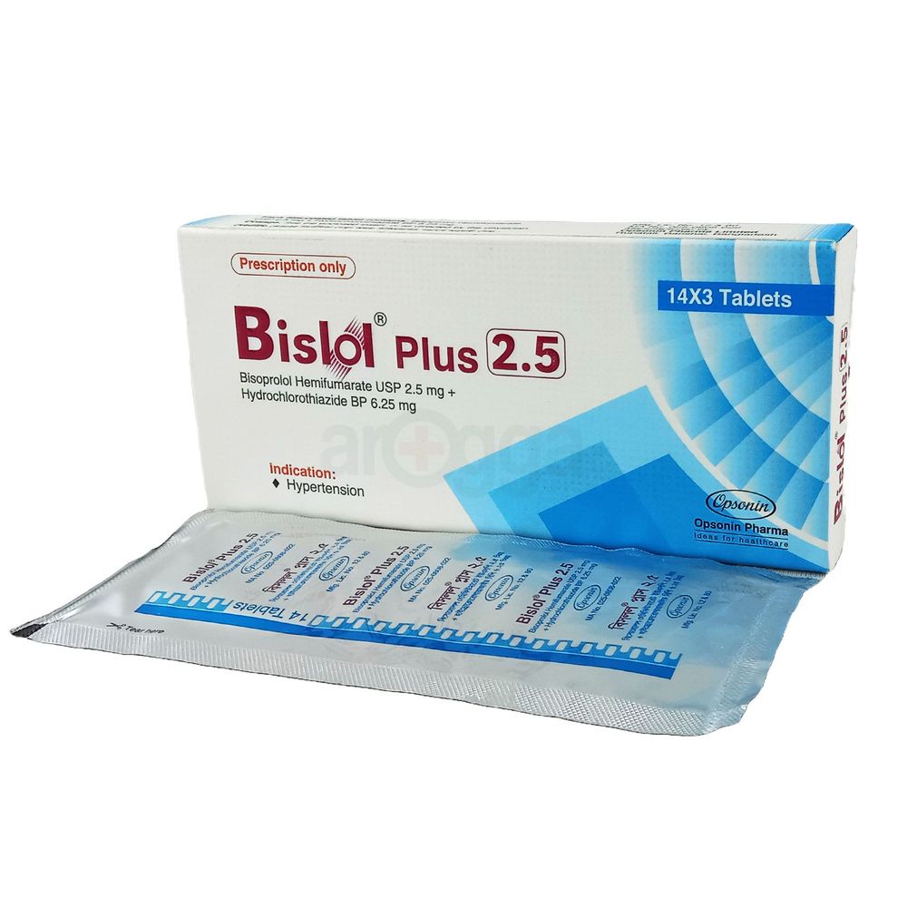 Picture of Bislol Plus 2.5mg Tablet