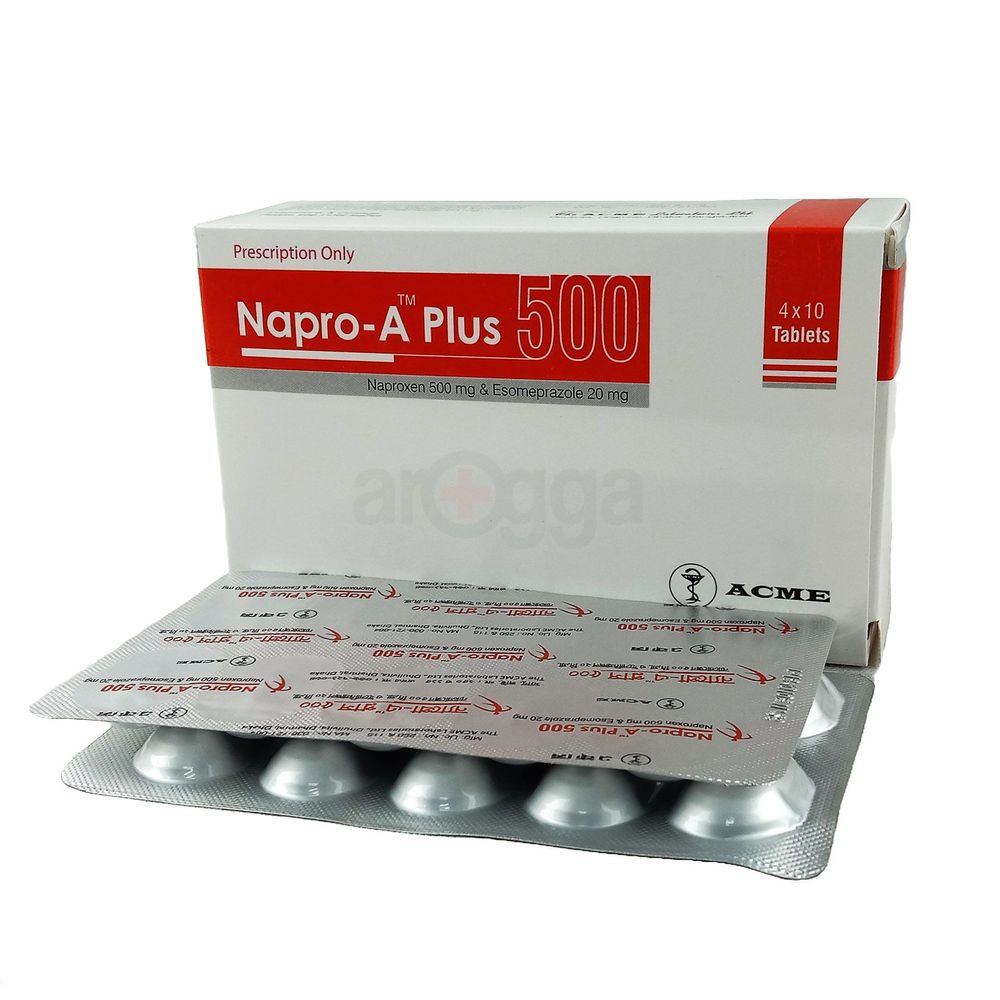 Picture of Napro-A Plus 500mg Tablet
