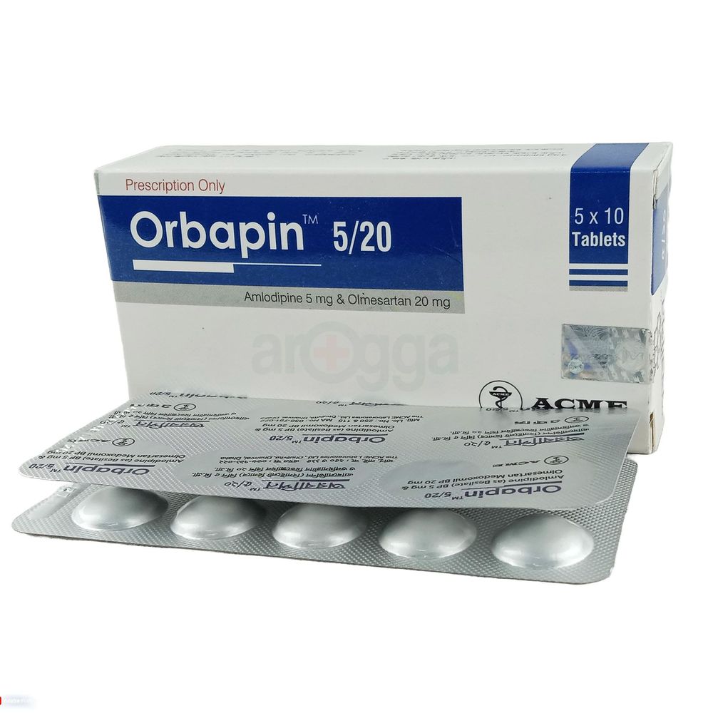 Picture of Orbapin 5/20mg Tablet