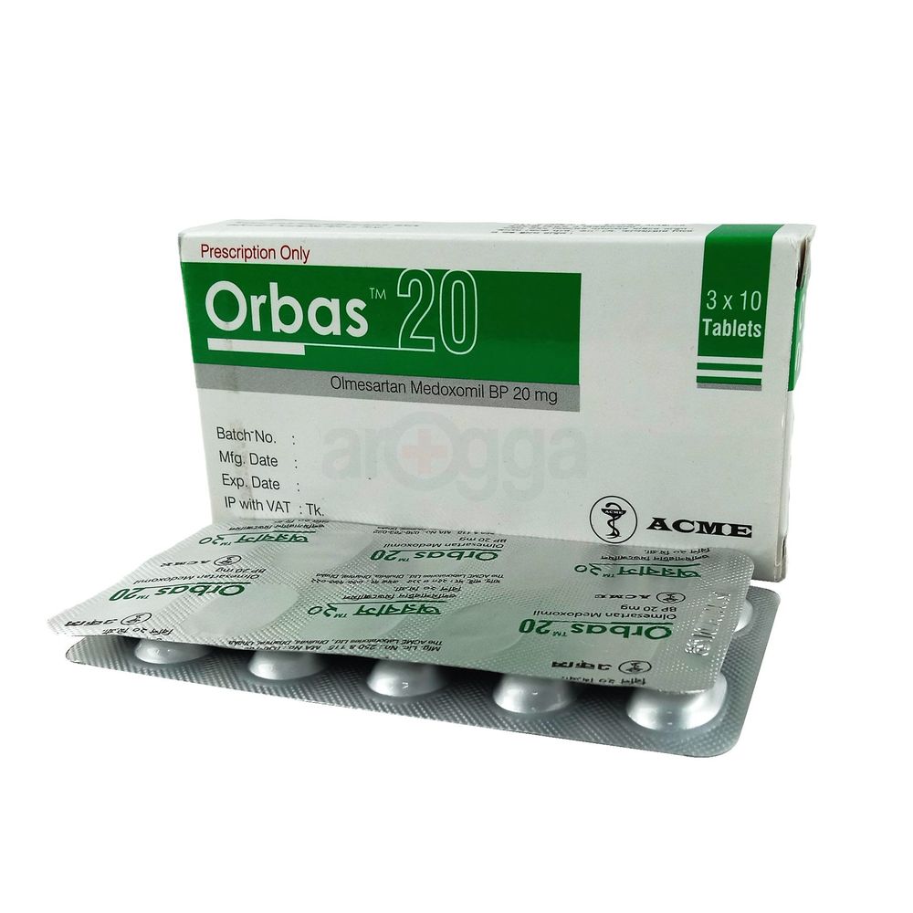 Picture of Orbas 20mg Tablet
