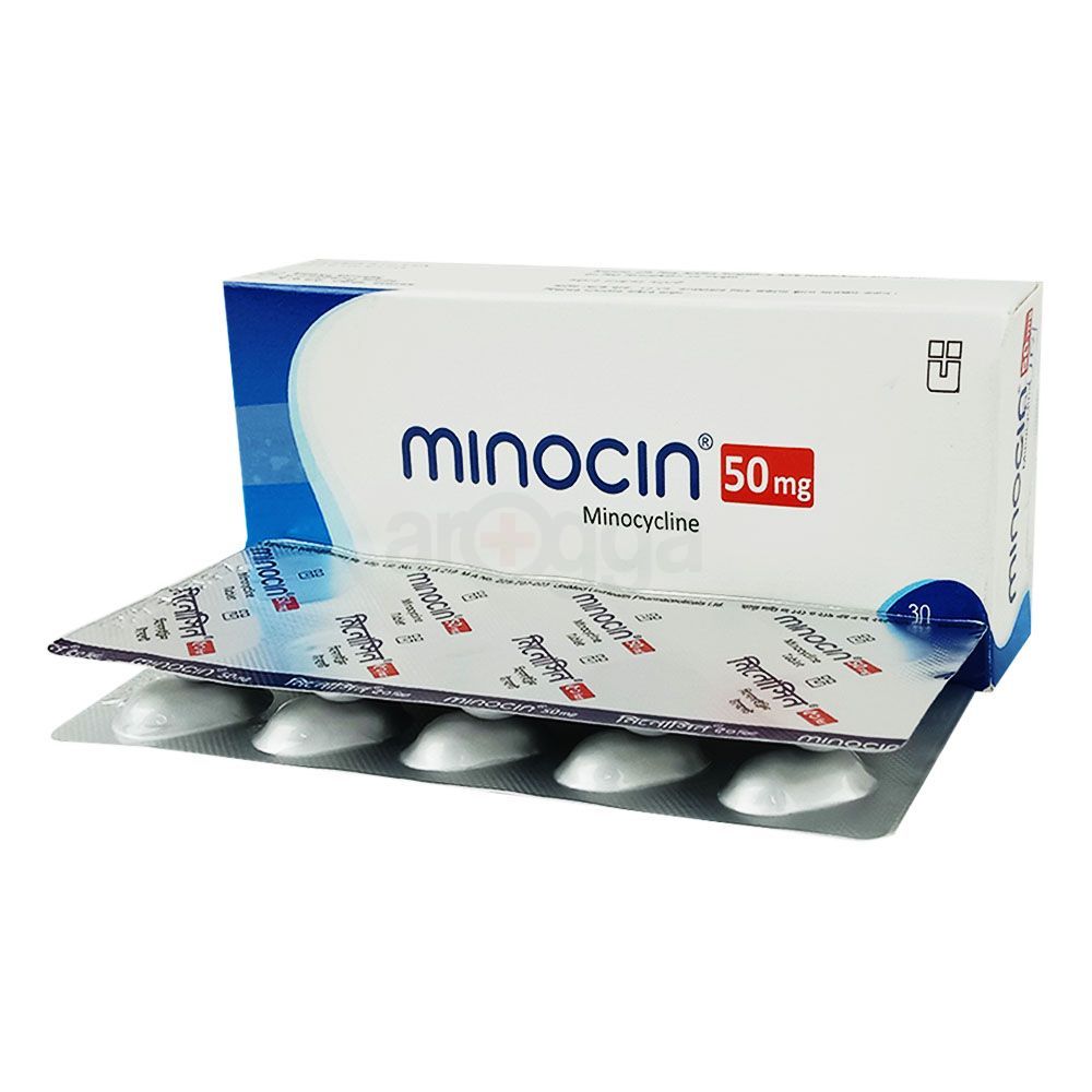 Picture of Minocin 50mg Capsule