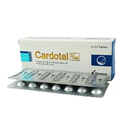 Picture of Cardotel 5/40mg Tablet