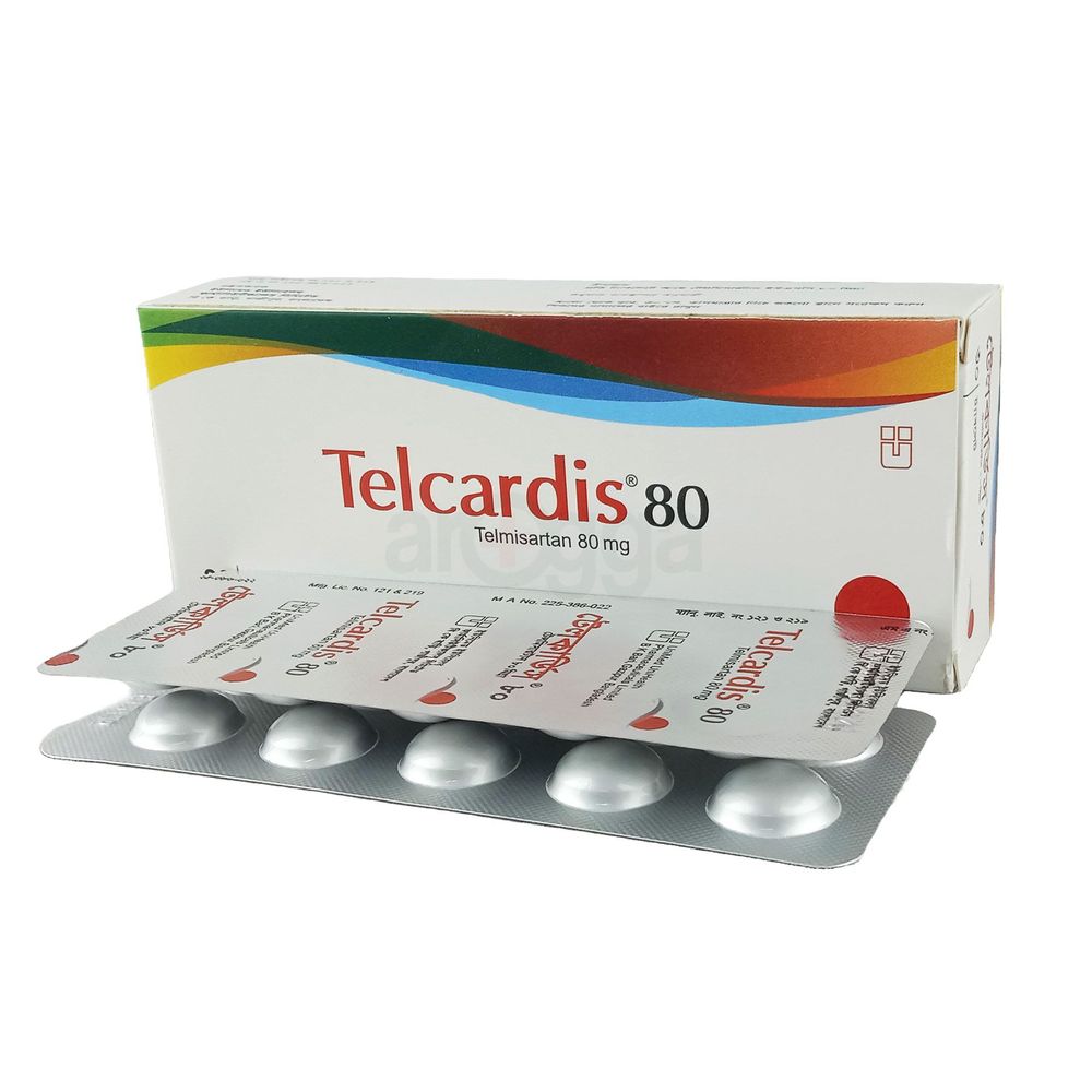 Picture of Telcardis 80mg Tablet