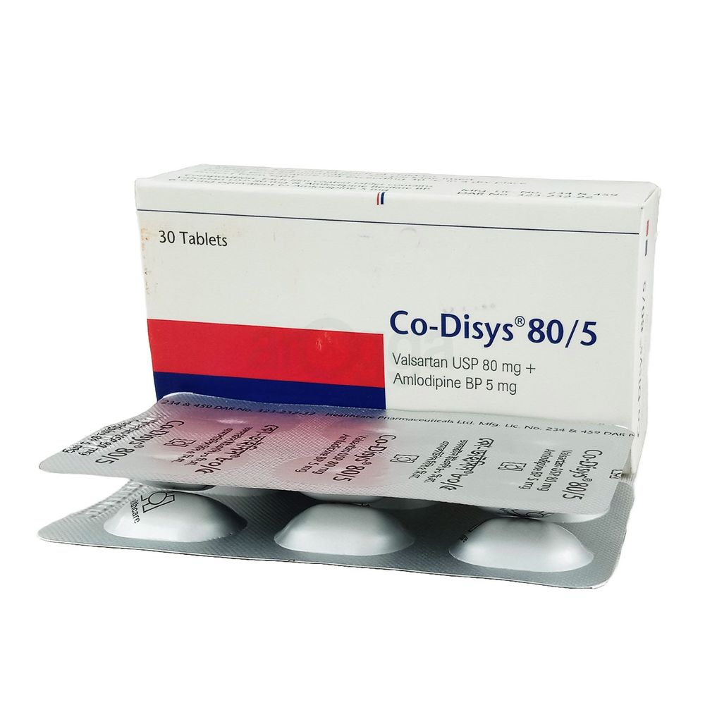 Picture of Co-Disys 80/5 Tablet