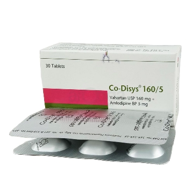 Picture of Co-Disys 160/5mg Tablet