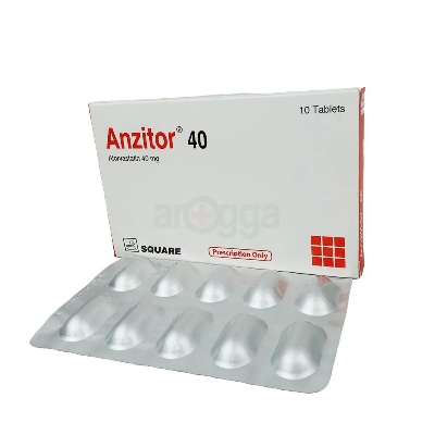 Picture of Anzitor 40mg Tablet