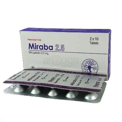Picture of Miraba 2.5mg Tablet