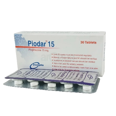 Picture of Piodar 15mg Tablet