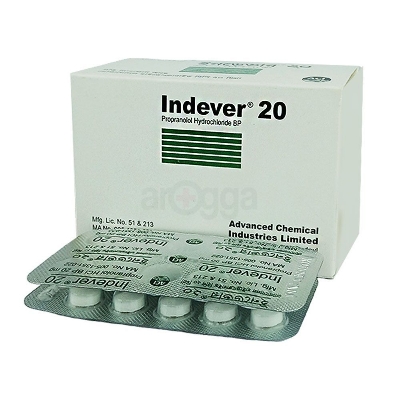 Picture of Indever 20mg Tablet