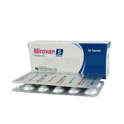 Picture of Mirovan 5mg Tablet