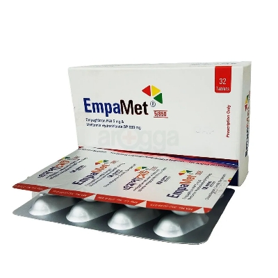 Picture of Empamet 5/850mg Tablet