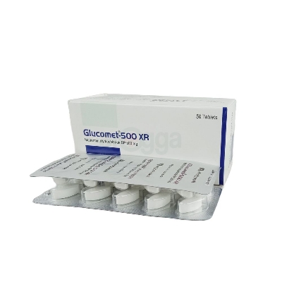 Picture of Glucomet XR 500mg Tablet