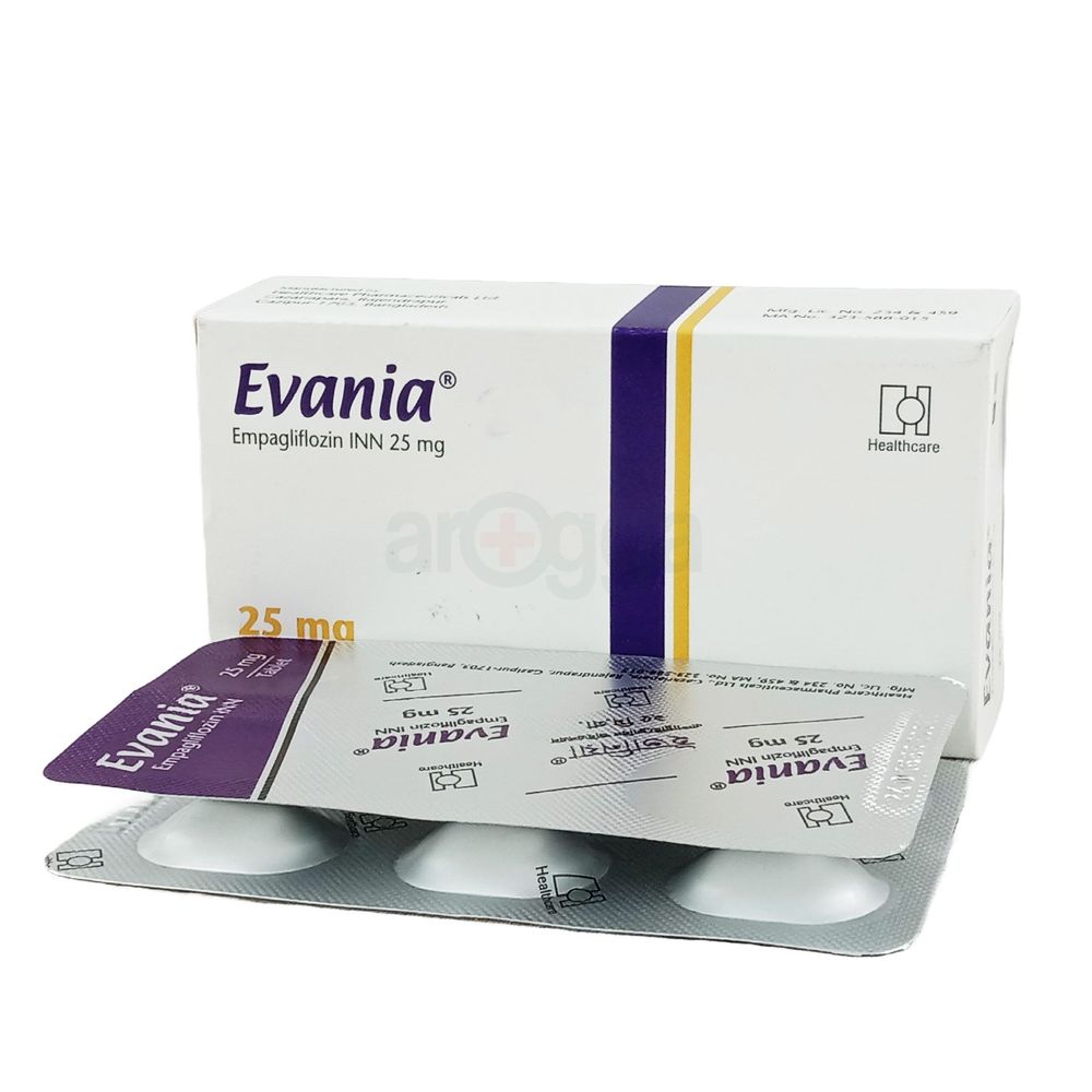 Picture of Evania 25mg Tablet