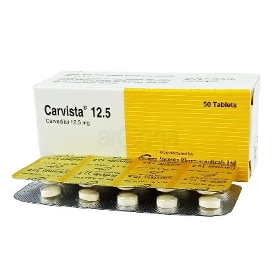 Picture of Carvista 12.5mg Tablet