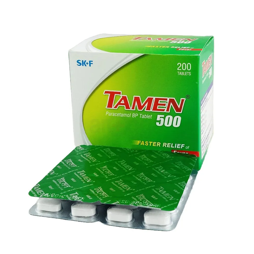 Picture of Tamen 500mg Tablet