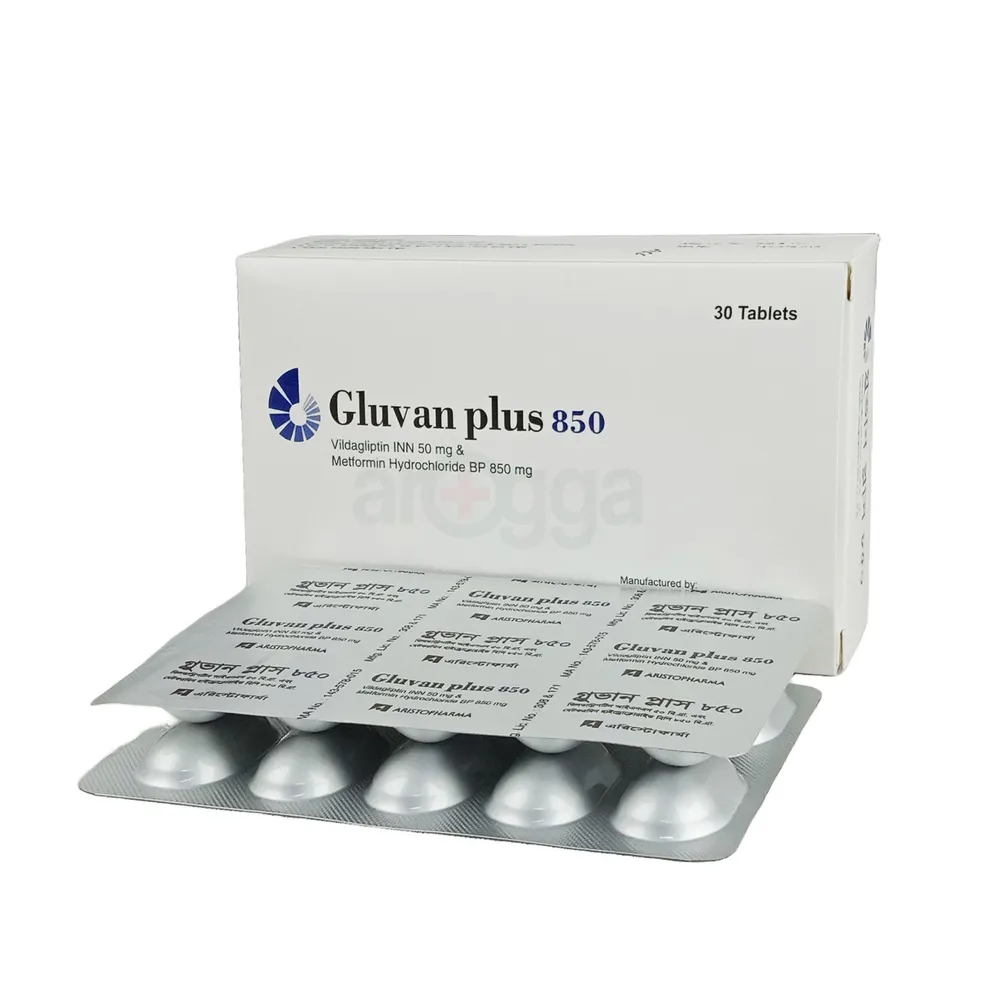 Picture of Gluvan Plus 850mg Tablet