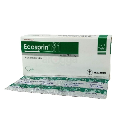 Picture of Ecosprin 81mg Tablet