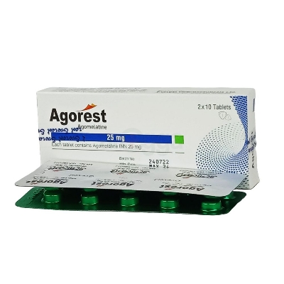 Picture of Agorest 25mg Tablet