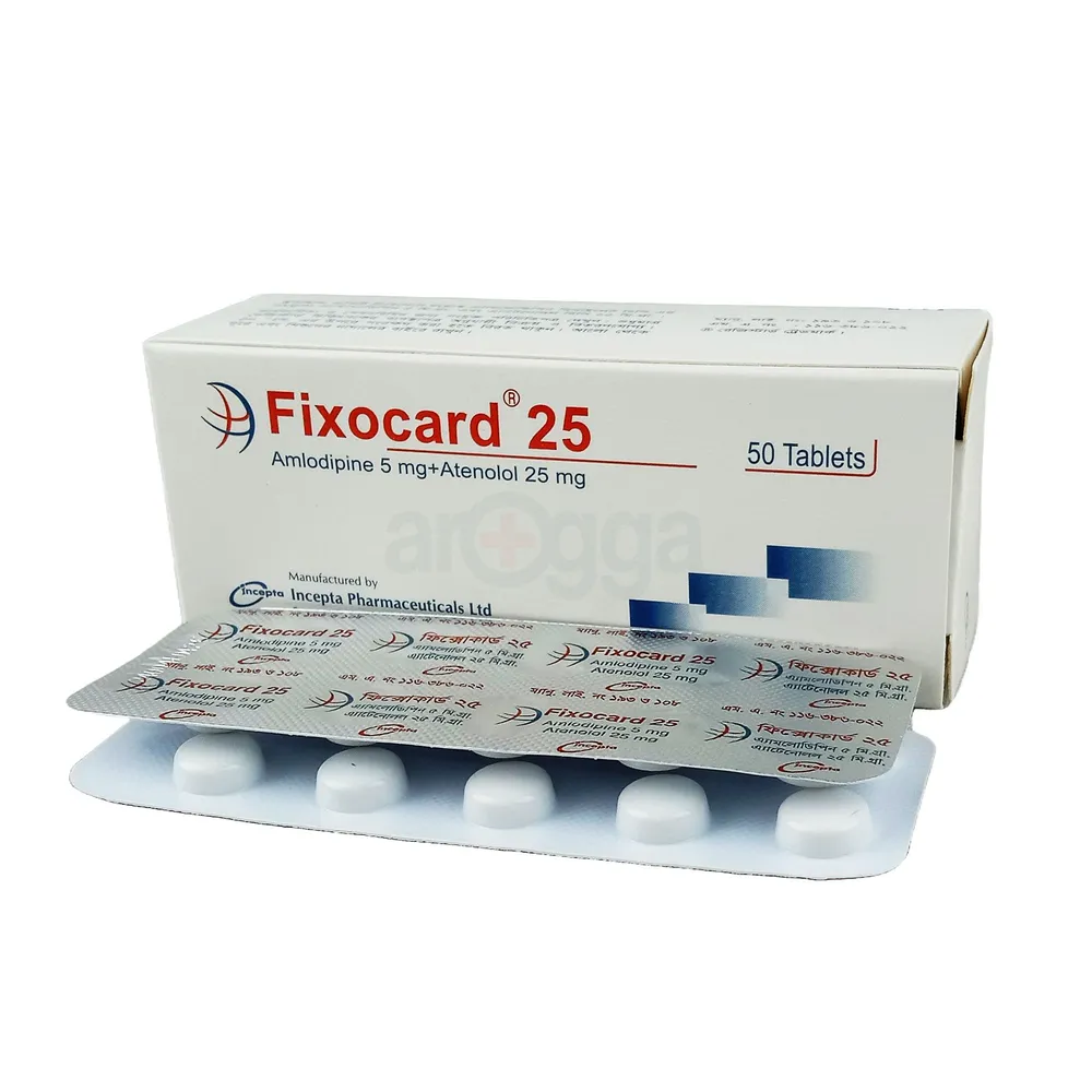 Picture of Fixocard 25 mg Tablet