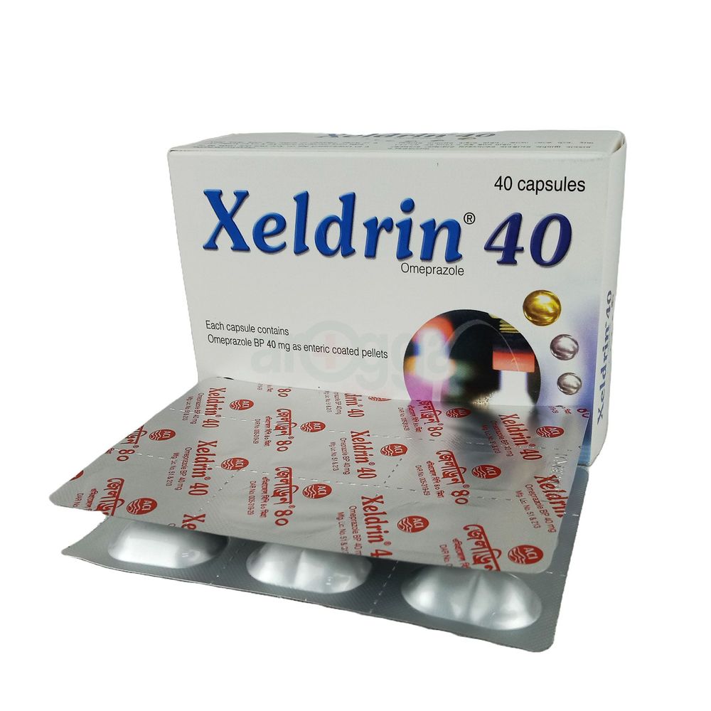 Picture of Xeldrin 40mg Capsule